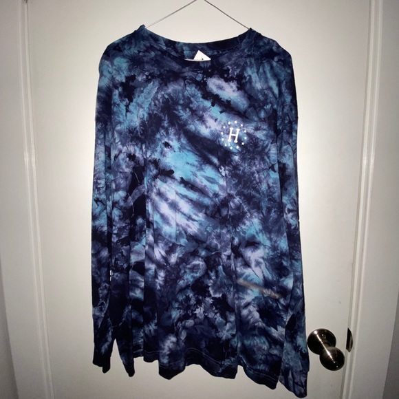 HUF tie dye long sleeve - Picture 2 of 3